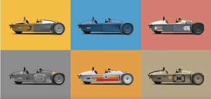 6 cars